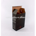 Black corrugated E flute Packing box for children clothes